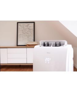 Qlima Condizionatore Monoblocco Portatile Btu 8000 Bianco 41x31x69 cm