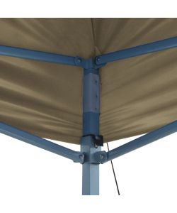 Tenda Pieghevole Pop-Up 3x6 m Bianco Crema