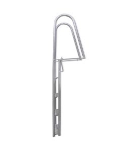 Scala a 4 Gradini per Piscina/Banchina in Alluminio 167 cm