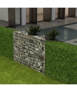 Gabbione in Rete in Acciaio Zincato 120x30x100 cm