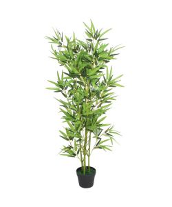 Bamb Artificiale con Vaso 120 cm Verde