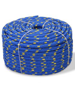 Corda Nautica in Polipropilene 14 mm 50 m Blu