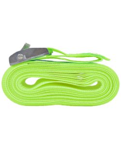 Cinghie 10 pz 0,25 Tonnellate 5mx25 mm Verde Fluo