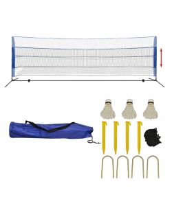 Set Rete da Badminton con Volani 500x155 cm