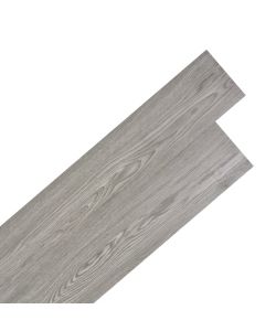 Listoni Pavimentazione Autoadesivi PVC 5,02 mq 2mm Grigio Scuro