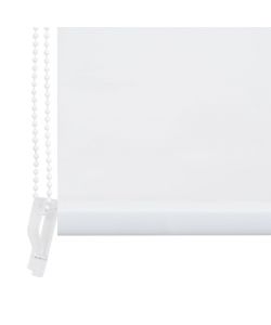 Tenda a Rullo per Doccia 100x240 cm Bianco
