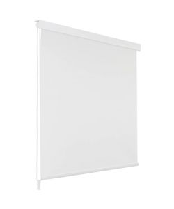 Tenda a Rullo per Doccia 120x240 cm Bianco