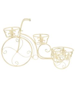 Piedistallo Per Piante A Forma Di Bici In Stile Vintage Metallo