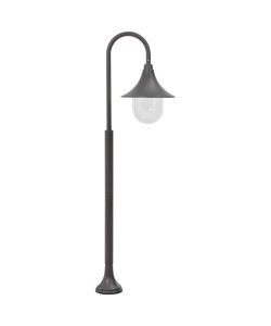 Lampione da Giardino E27 120 cm in Alluminio Bronzo