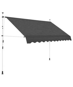 Tenda da Sole Retrattile Manuale 250 cm Antracite