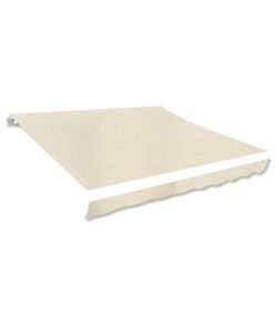 Tendone Parasole in Tela Crema 350x250 cm