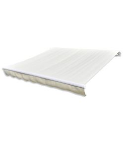 Tendone Parasole in Tela Crema 500x300 cm