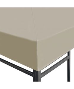 Tetto per Gazebo 310 g/mq 3x3 m Beige