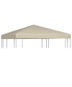 Tetto per Gazebo 310 g/mq 3x3 m Beige