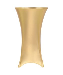 Copertura Elastica per Tavolo 2 pz 80 cm Oro