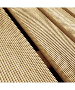 Piastrelle per Decking 6 pz 50x50 cm in Legno Verde