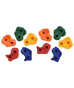 Pietre per Arrampicata 10 pz Multicolore PE