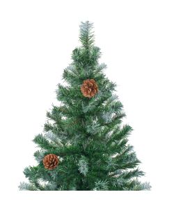 Albero di Natale Artificiale con Pigne 180 cm