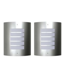 Appliqu� moderni in acciaio inox per esterni ed interni, 2