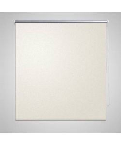 Tenda a Rullo Oscurante 160 x 175 cm Bianco Avorio