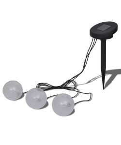 Set 3x lampada galleggiante solare a LED per laghetto piscina