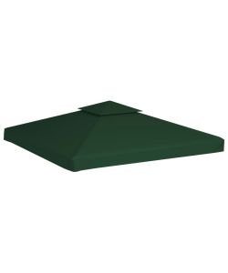 Telo di Ricambio per Gazebo 310g/mq Verde 3x3m