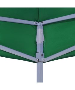 Tenda Pieghevole Verde 3x3 m