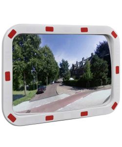 Specchio Traffico Convesso Rettangolare 40x60cm Catarifrangenti