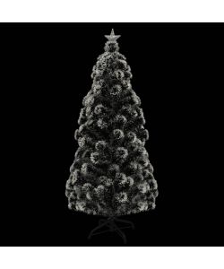 Albero di Natale Artificiale Supporto/LED 150 cm Fibra Ottica