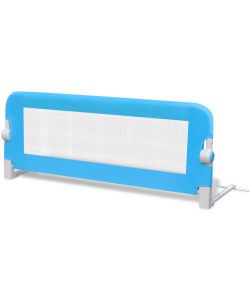 Sponda di Sicurezza per Lettino Bambino 102 x 42 cm Blu