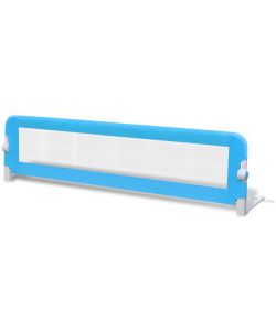 Sponda di Sicurezza per Lettino Bambino 150 x 42 cm Blu