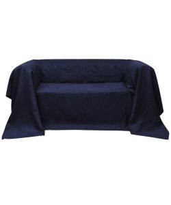 130898 Micro-suede Divano Fodera Navy Blue 140x210 cm