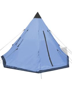 Tenda per 4 persone blu