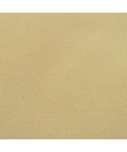 Parasole a Vela in Oxford Rettangolare 4x6 m Beige