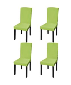 Set 4 pz Fodera elastica per sedie verde