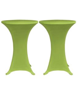 Copritavoli Elastico 2 pz 60 cm Verde