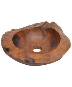 Lavabo in Legno di Teak 45 cm