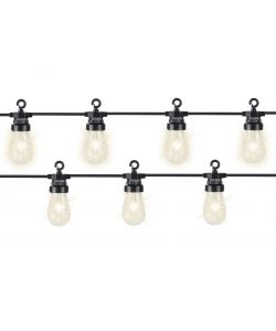 Lumineo Kit Catena Illuminazione LED 20 Luci Calde 9.5m