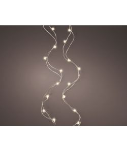 Lumineo Ghirlanda Luminosa - 40 Micro-LED Luce Calda - 195 cm