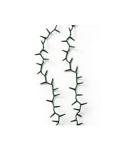 Lumineo Catena Luminosa Compact  1000 LED Bianco Caldo 22,5m Verde