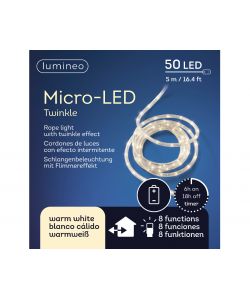 Tubo led 50 luce calda 5 m da esterno