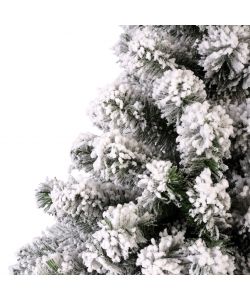 Albero innevato 120 cm 220 rami Imperiale