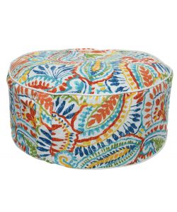 Pouf gonfiabile fantasia  53 x 23 h cm