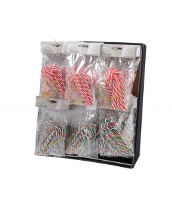 Decoris Bastoncino di Zucchero - Decorazioni Natale - Set 6pz