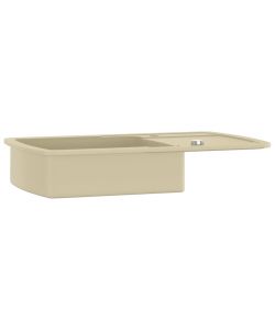 Lavello da Cucina in Granito Vasca Singola Beige