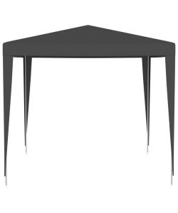 Gazebo Professionale 2,5x2,5 m Antracite 90 g/m