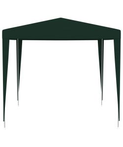 Gazebo Professionale 2,5x2,5 m Verde 90 g/m