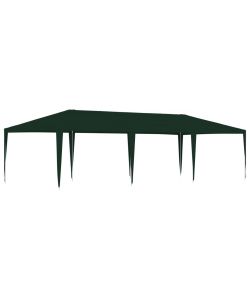 Gazebo Professionale 4x9 m Verde 90 g/m