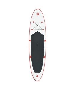 Set Tavola da SUP e Surf Gonfiabile Rosso e Bianco