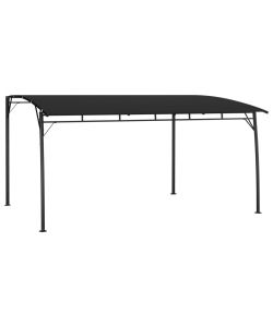 Tenda Parasole da Giardino 4x3x2,55 m Antracite